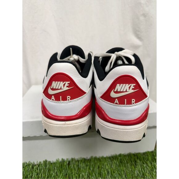 Nike Air Force III 3 Low 313640 100 men’s size 11 red white‎ fire rare main image 6